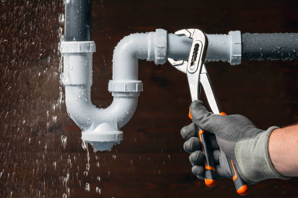 Professional Drain Cleaning technician working in Lusby, MD